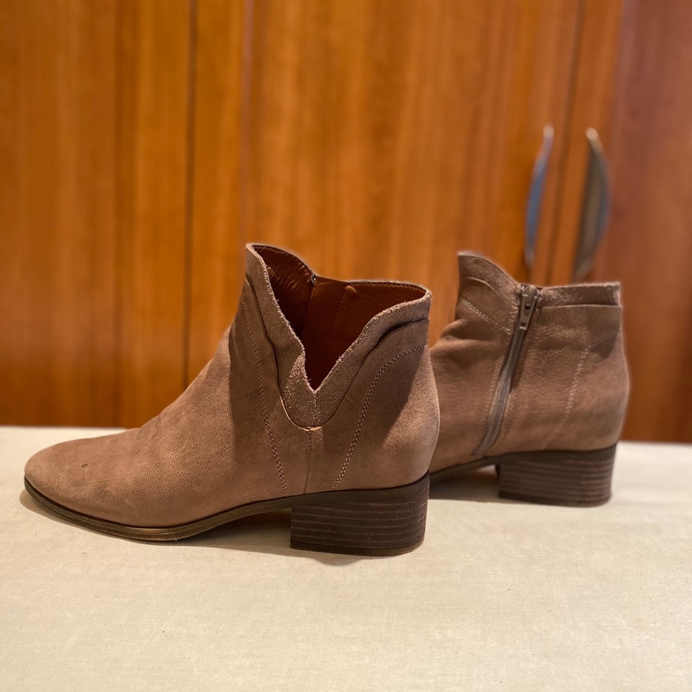 Lucky Brand Brown Booties